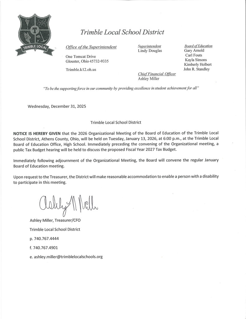 Organizational and Regular Board Meeting 