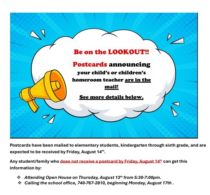 Postcard Announcement