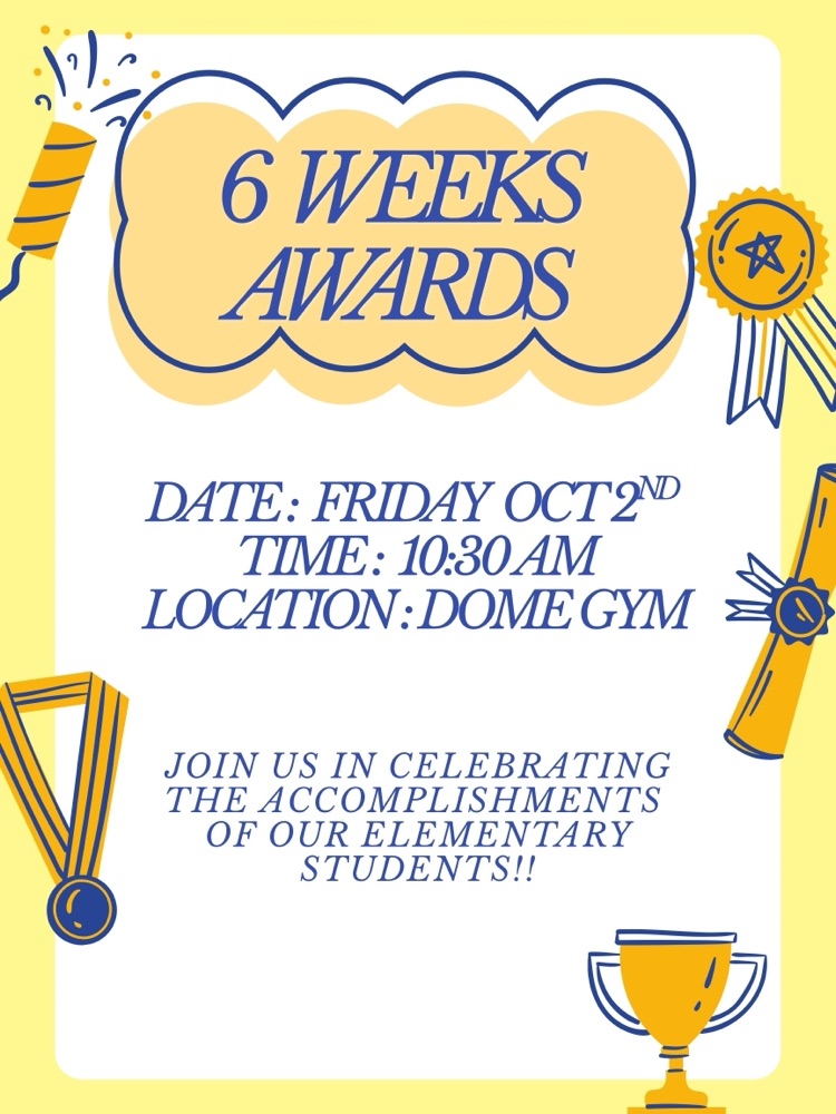 6 weeks awards 