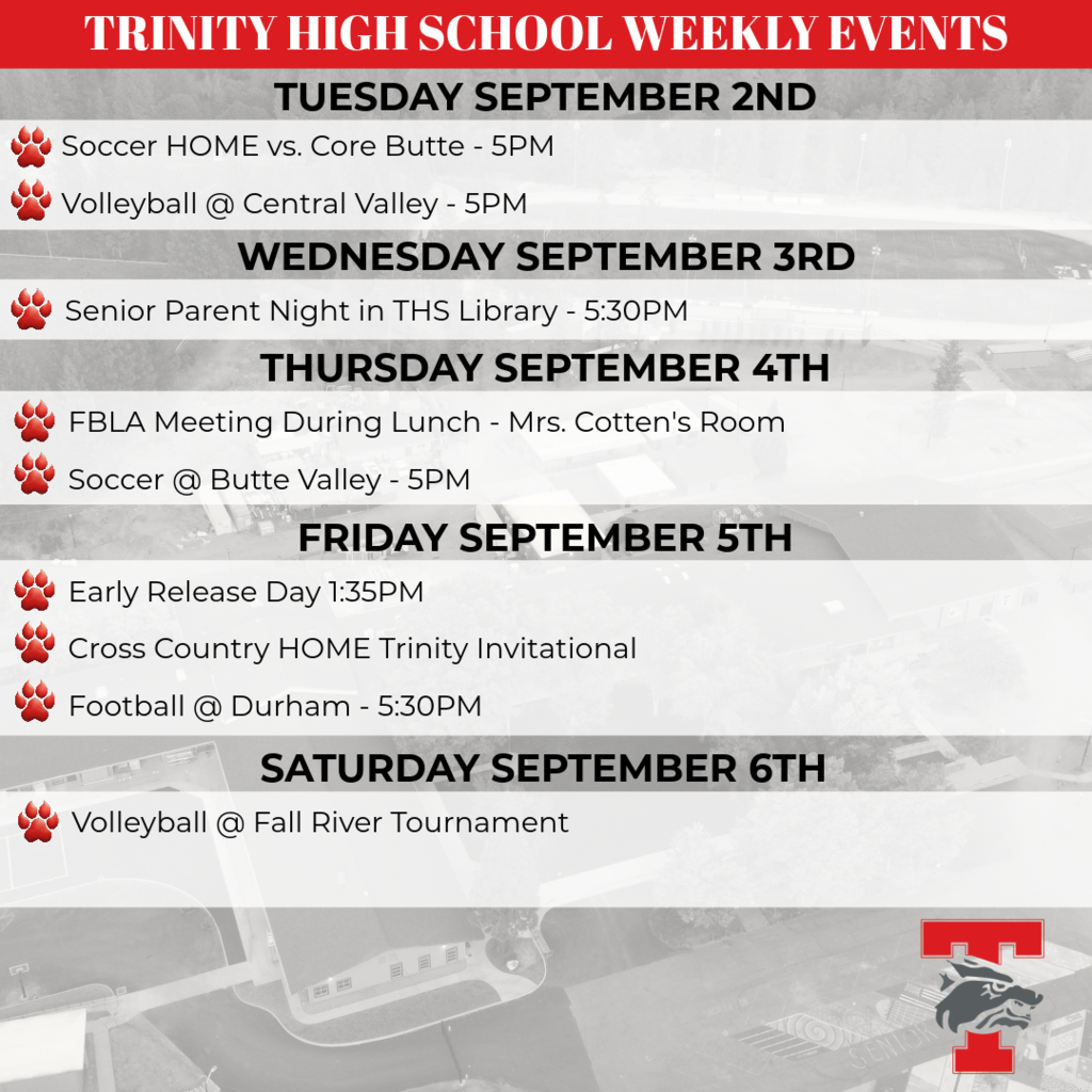 image with weekly events