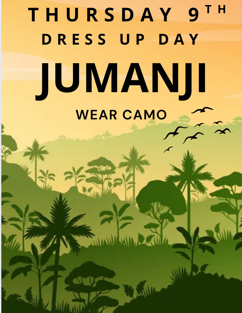 image about jumanji dress up day