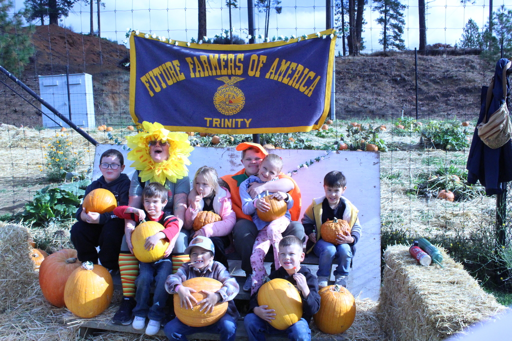image of kids at harvest festival