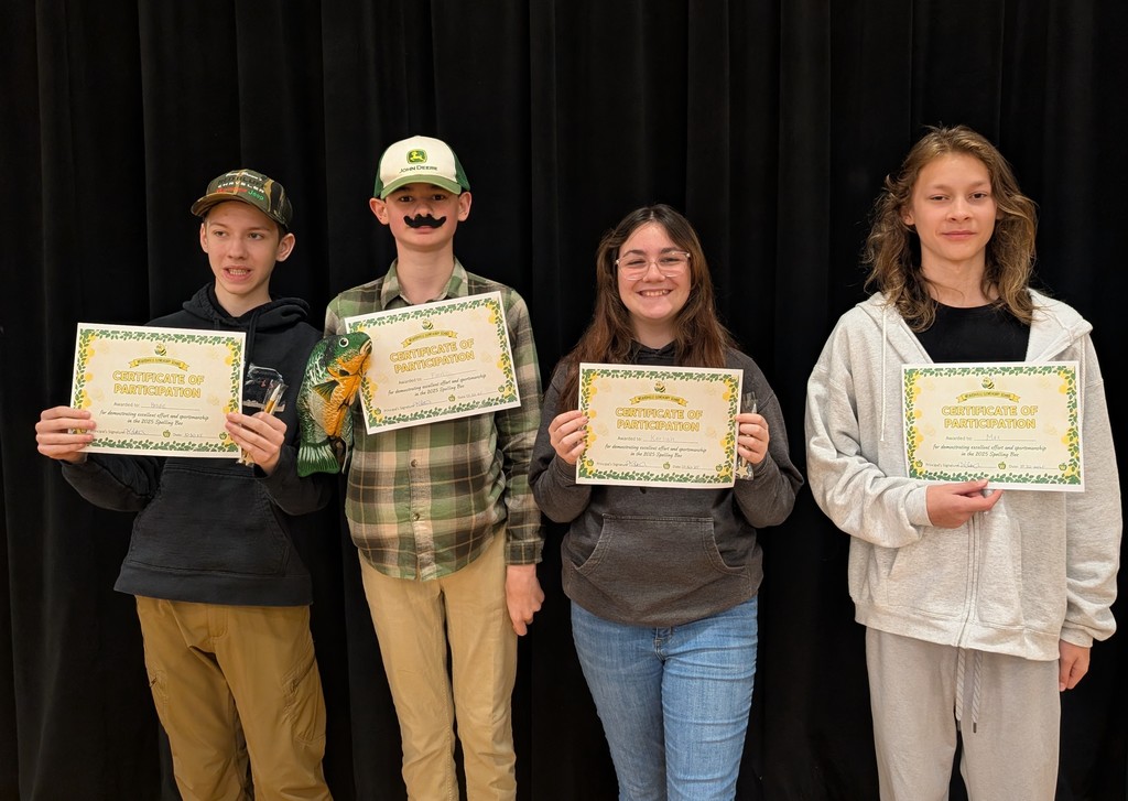 photo of spelling bee winners