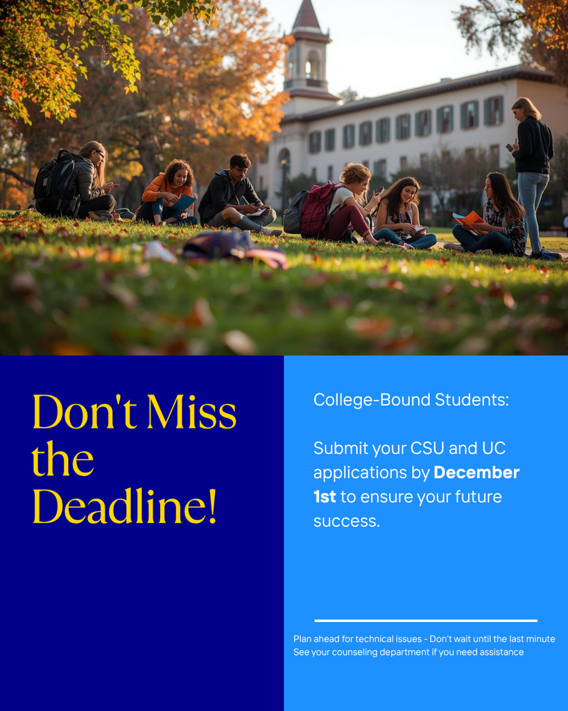 image about college app deadline