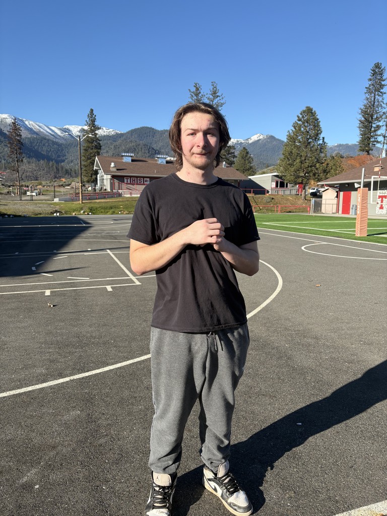 image of student of the week james