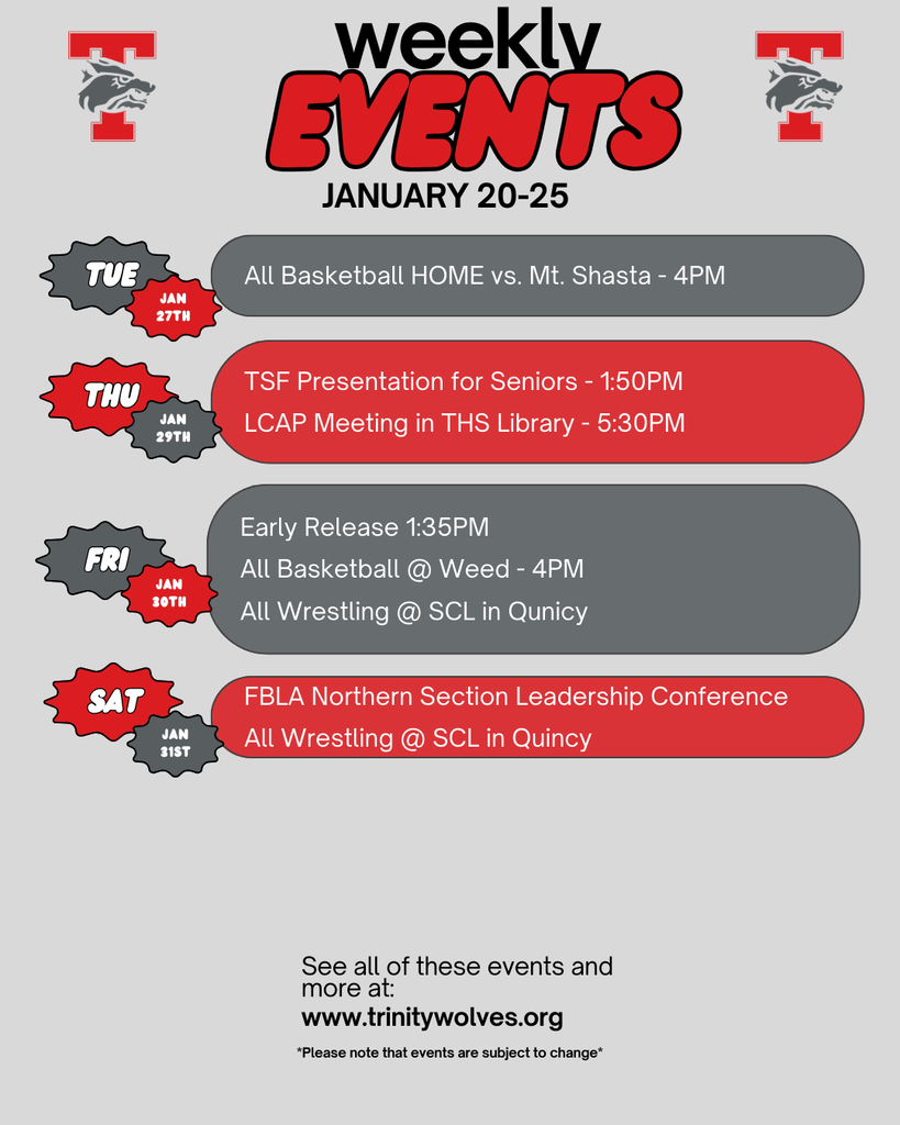 image of weekly events