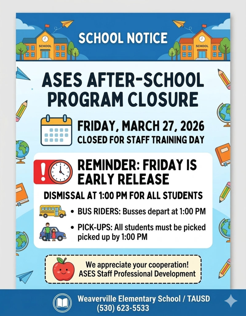 image about ASES closure