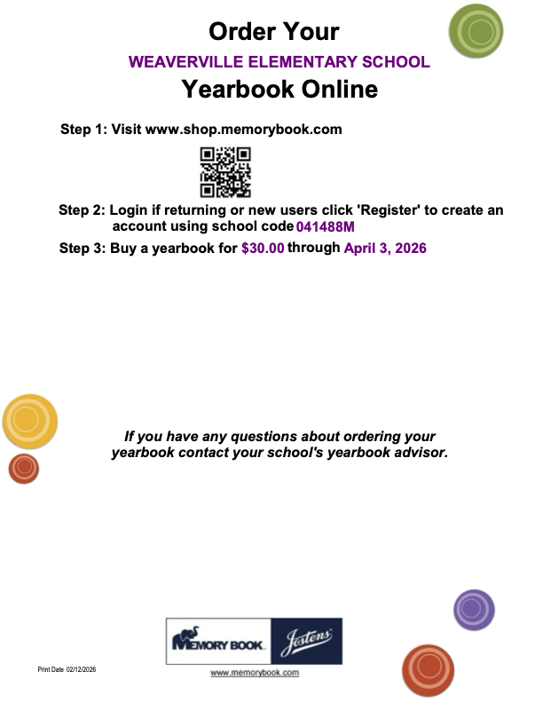 image of yearbook presale 