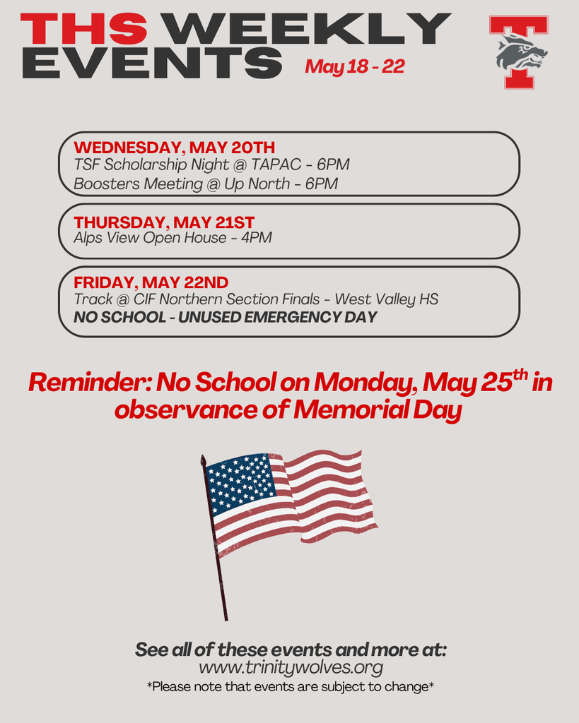 weekly events