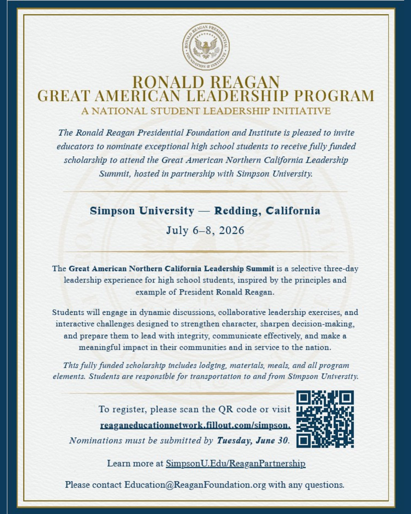 image with information about scholarship opportunity