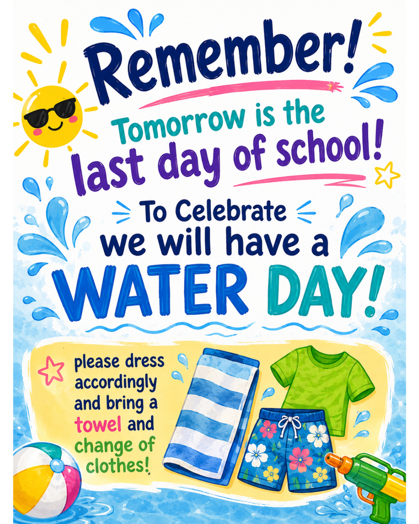 image of last day of school