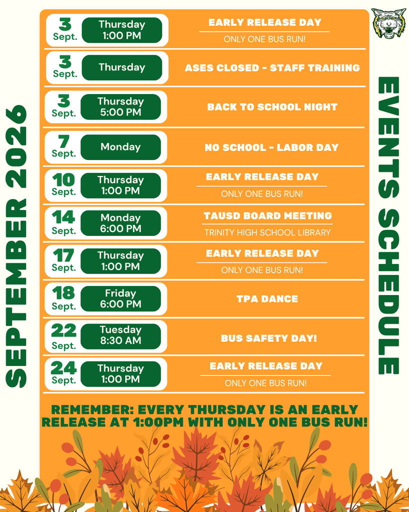 monthly events