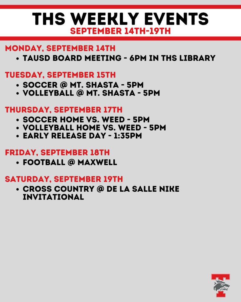 weekly events