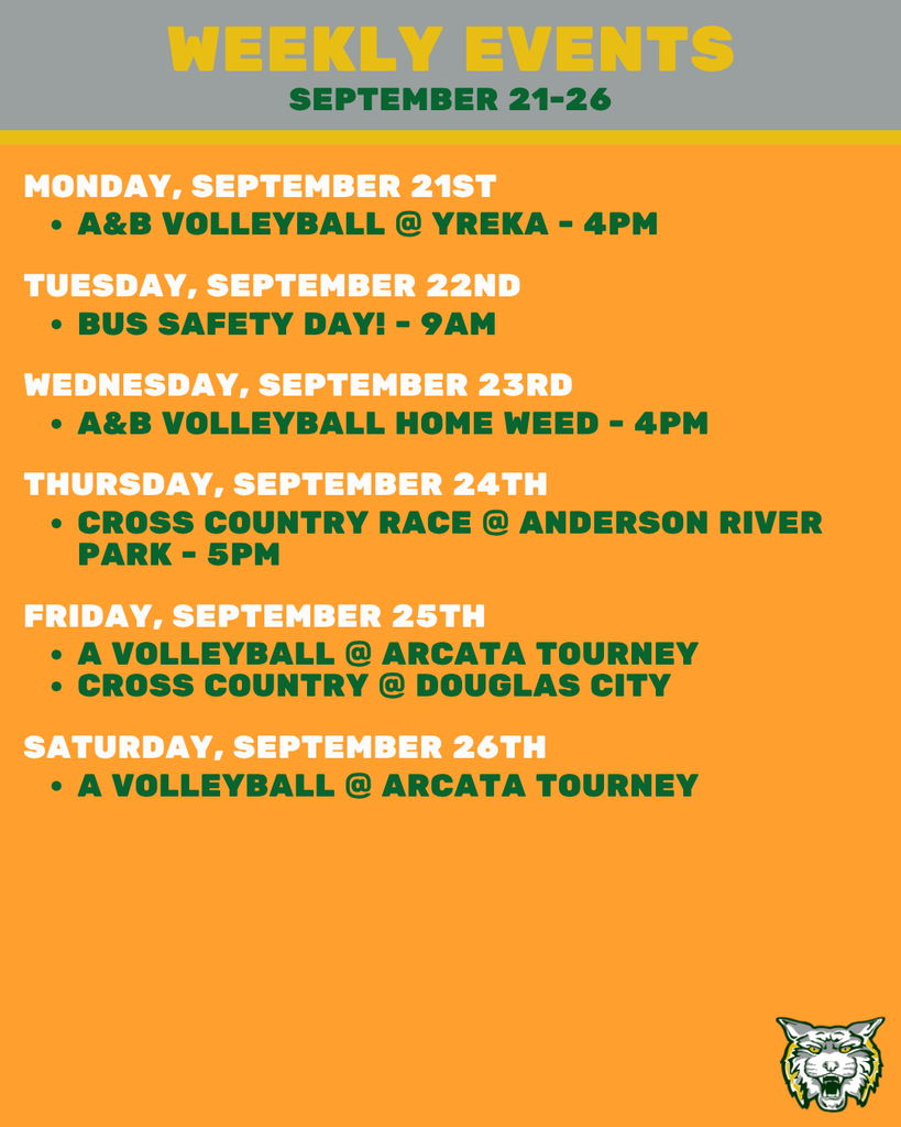 weekly events