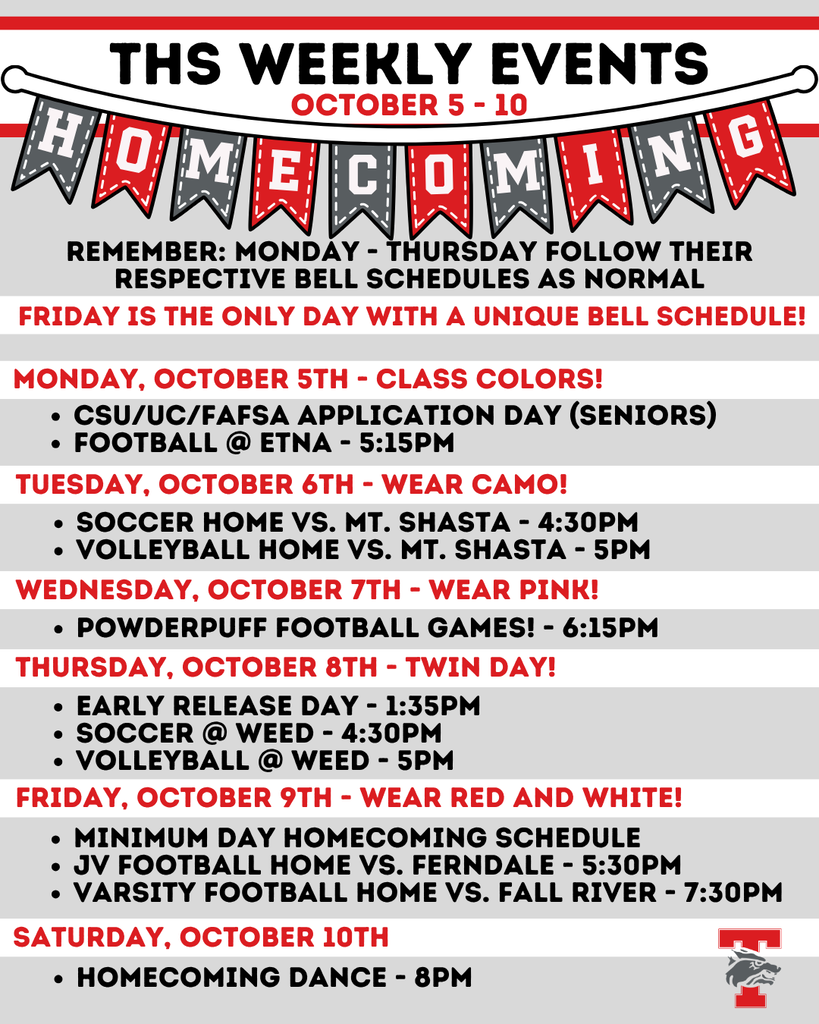 weekly events
