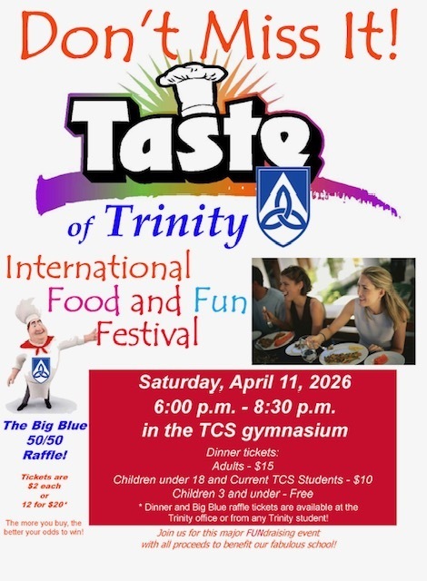 Taste of Trinity Flyer