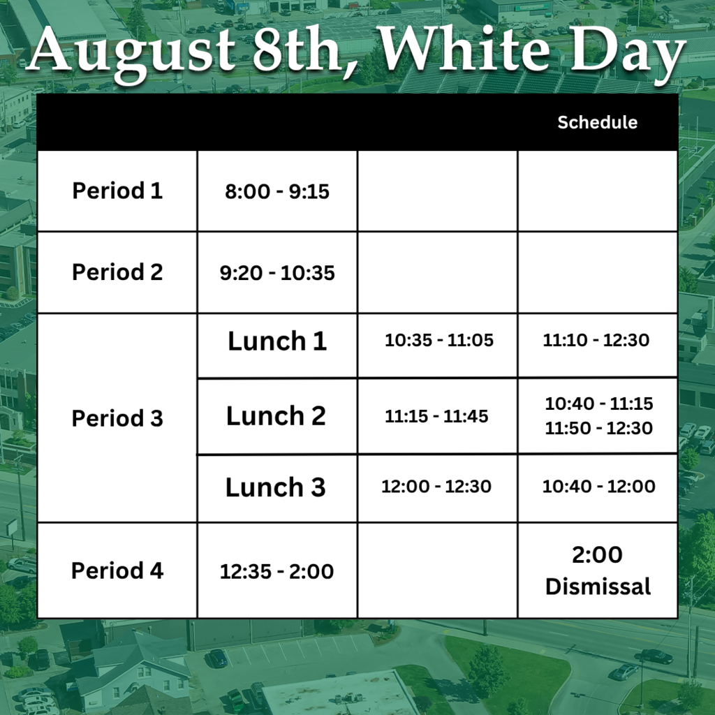 25-26 Second Day of School