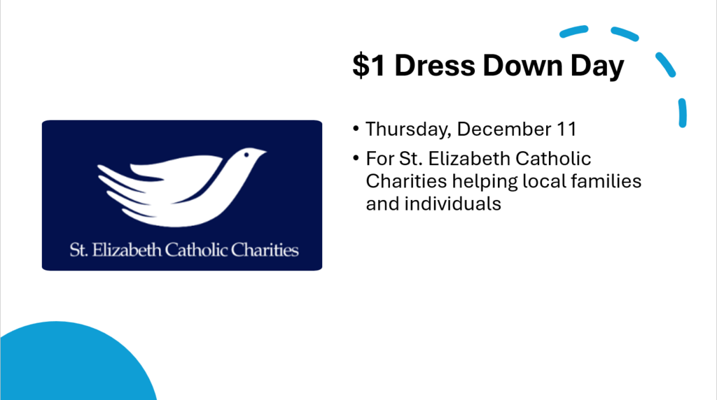 Dress Down Day - December 11