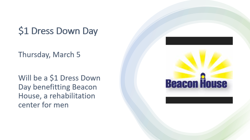 Dress Down Day for Beacon House