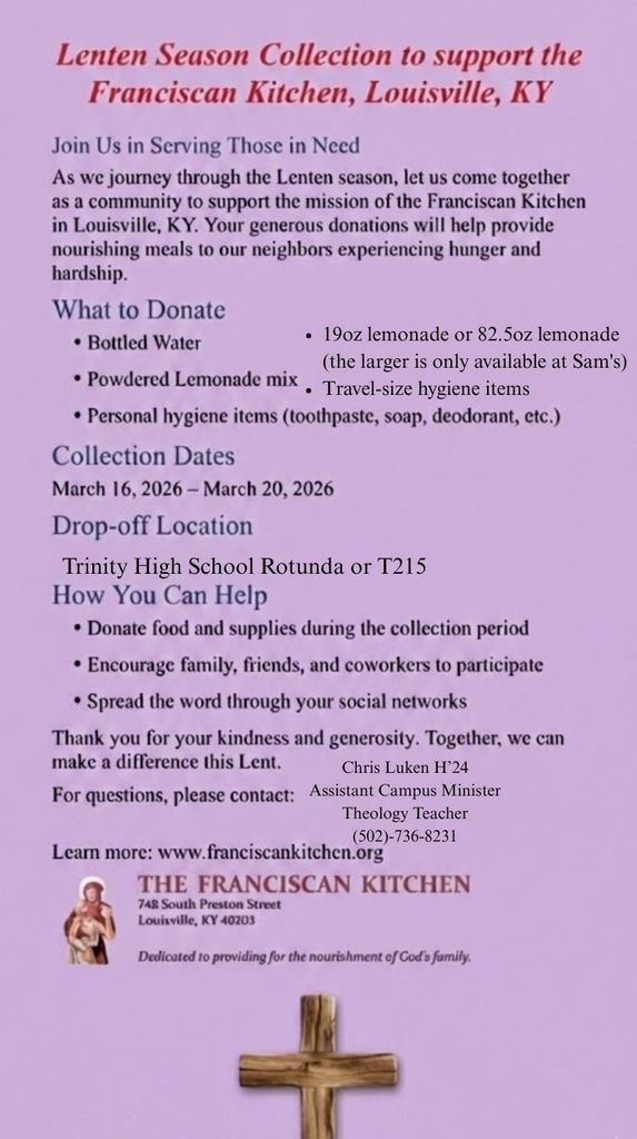 Franciscan Kitchen Drive