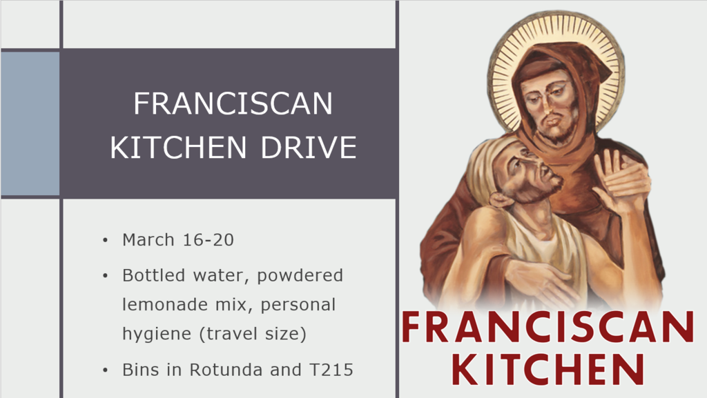 Franciscan Kitchen Drive