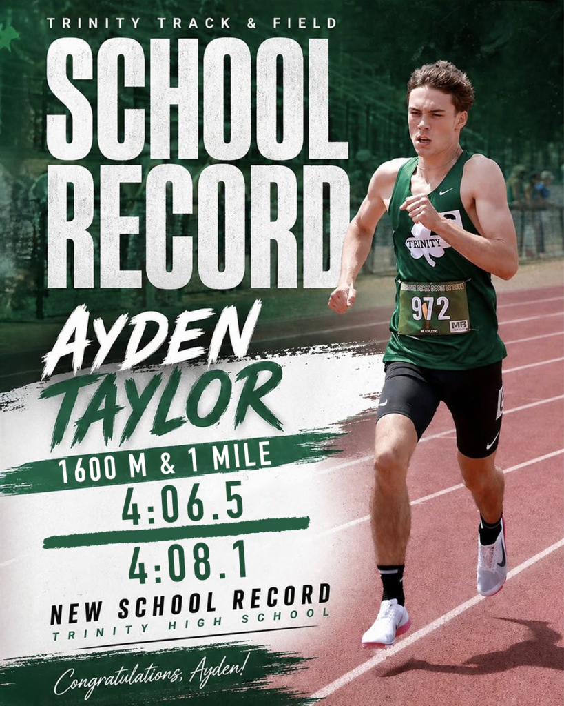 Ayden Taylor School Records