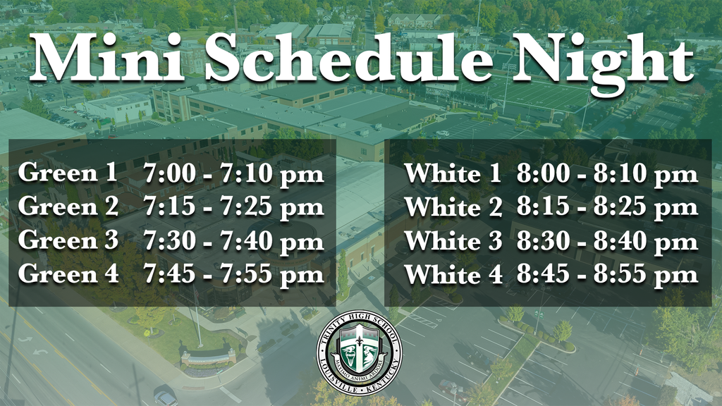 Mini schedule night