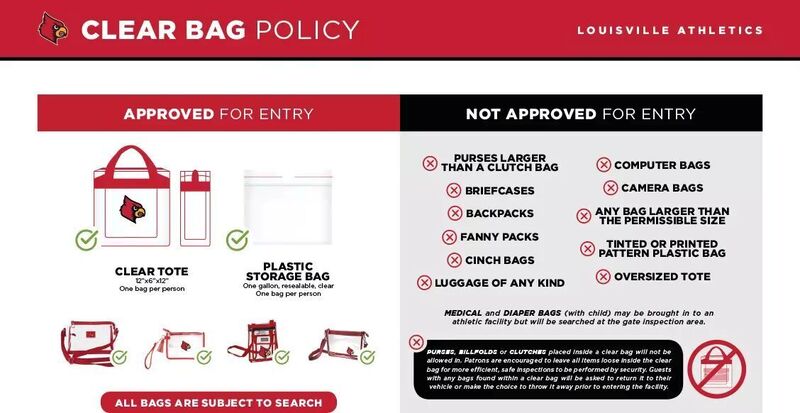 UL Clear Bag Policy
