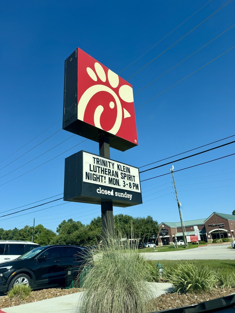 Spirit night at the gleannloch chick fil a! 