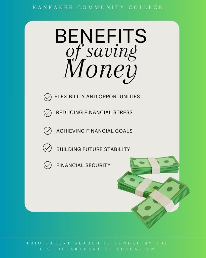 Benefits of saving
