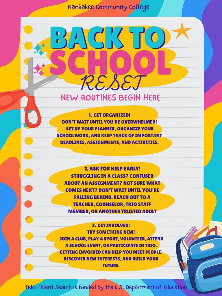 Back to School Reset