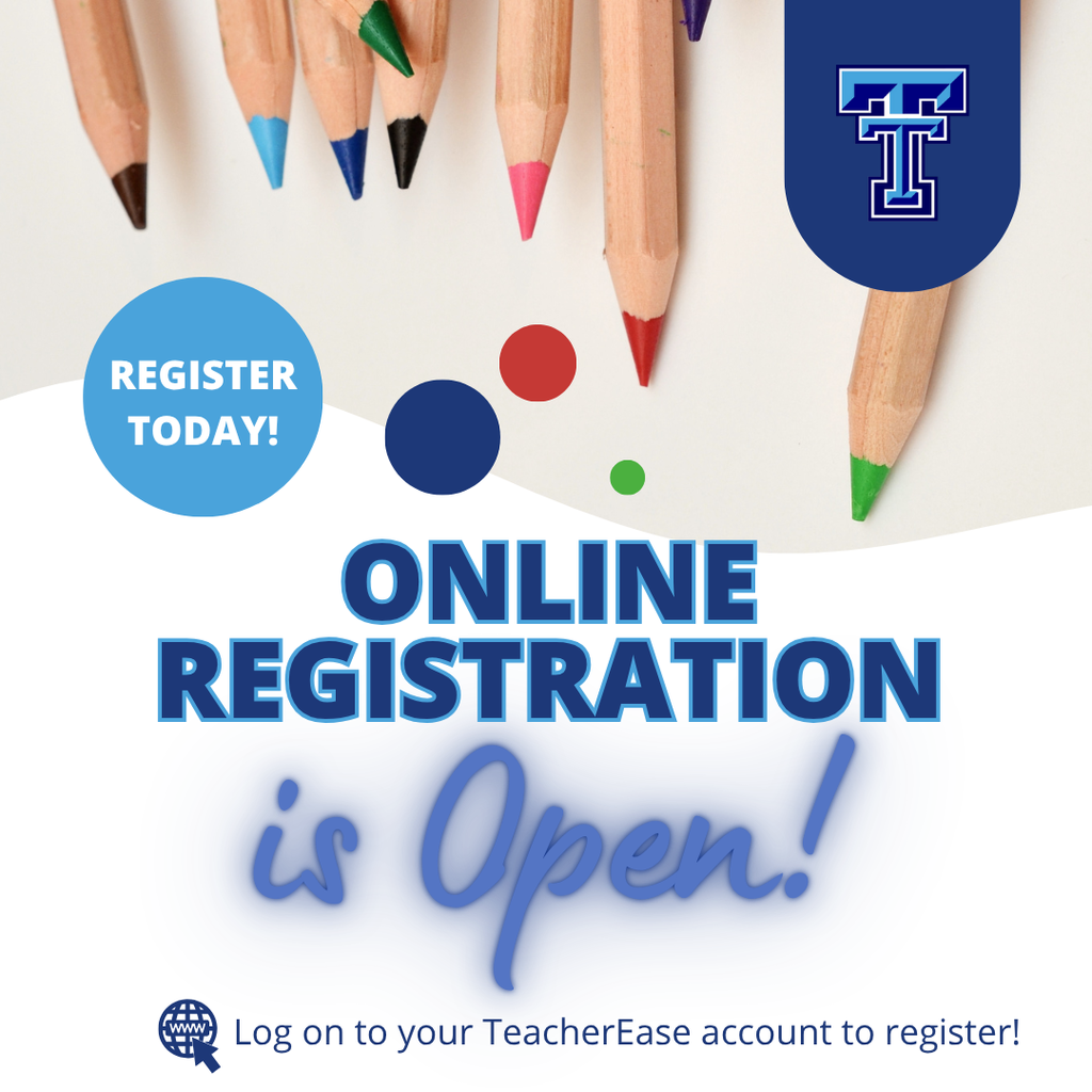 online registration open