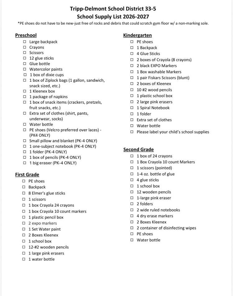 supplies