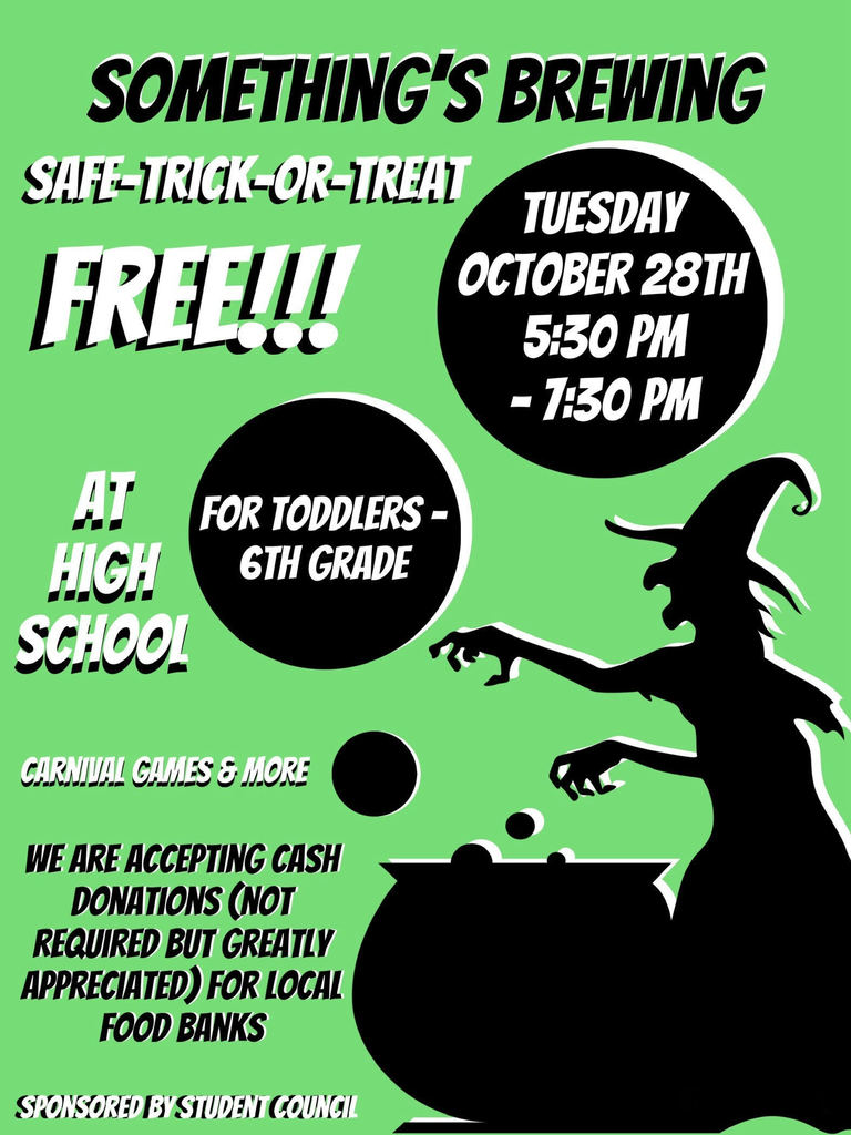 Safe Trick or Treat, October 28th, 5:30-7:30 p.m.
