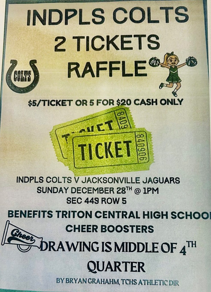 Cheer Colts Tix