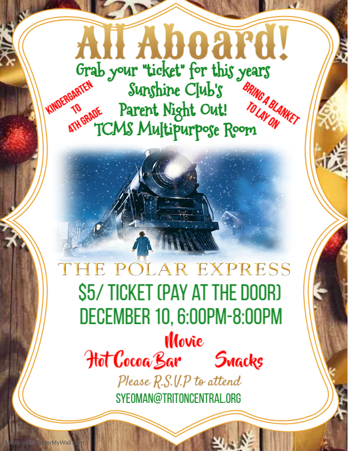 Sunshine Club's Parent Night Out