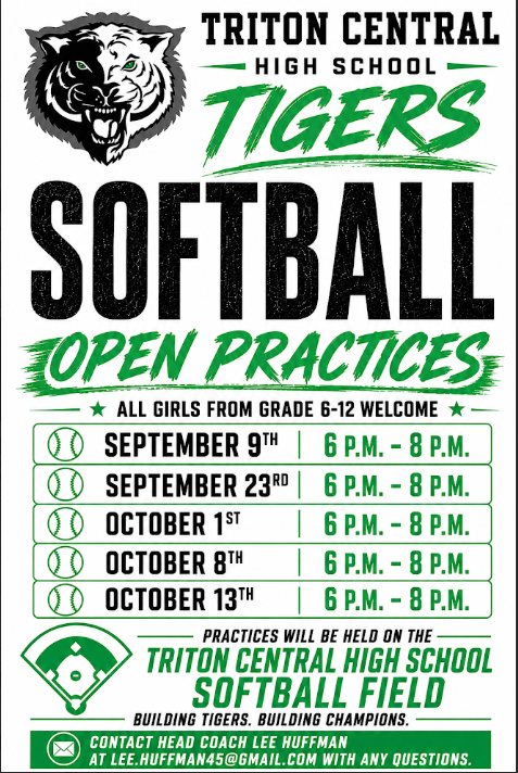Softball Open Practices