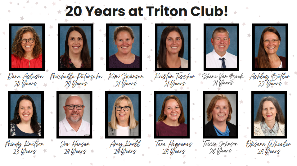 20 & 30 Year Club!
