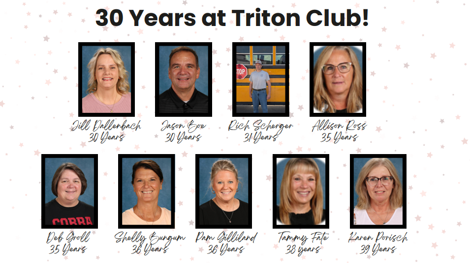 20 & 30 Year Club!