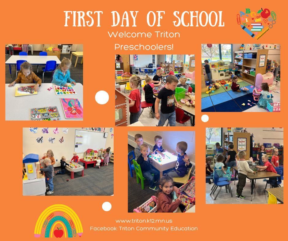 Welcome Triton Preschoolers! 