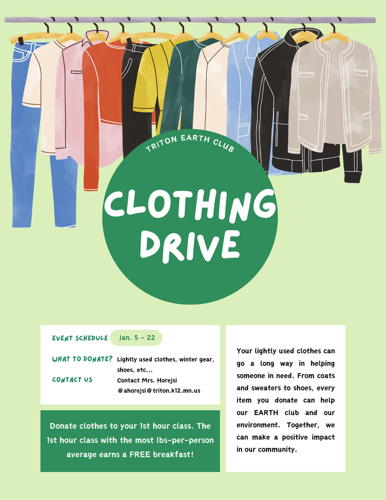 Clothing Drive