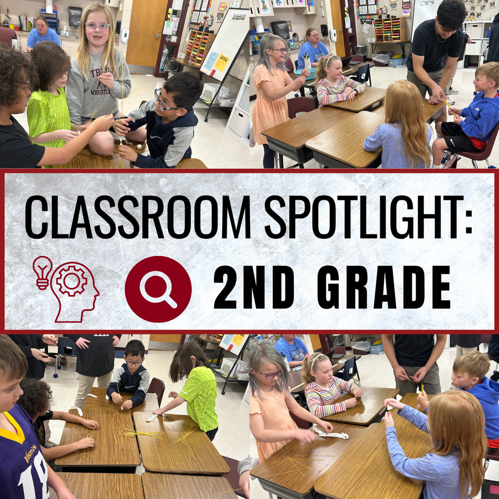 Classroom Spotlight- 2nd Grade Spaghetti Tower Building