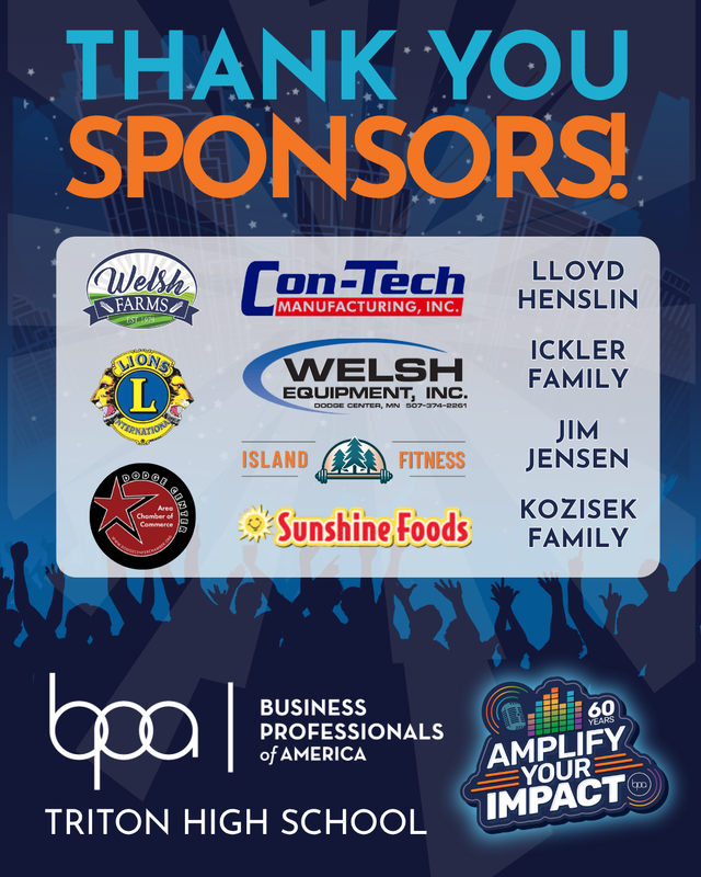 Thank You Sponsors