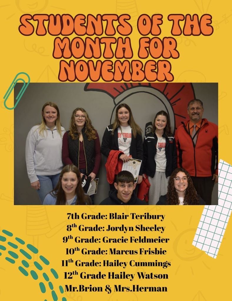 Student of the Month HS