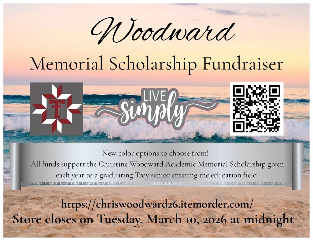 Memorial Scholarship flyer