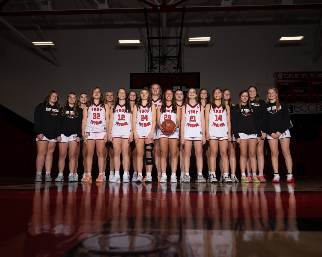 Lady Trojan Basketball Team