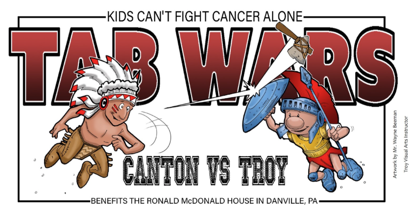 Canton vs Troy graphic for Tab collection