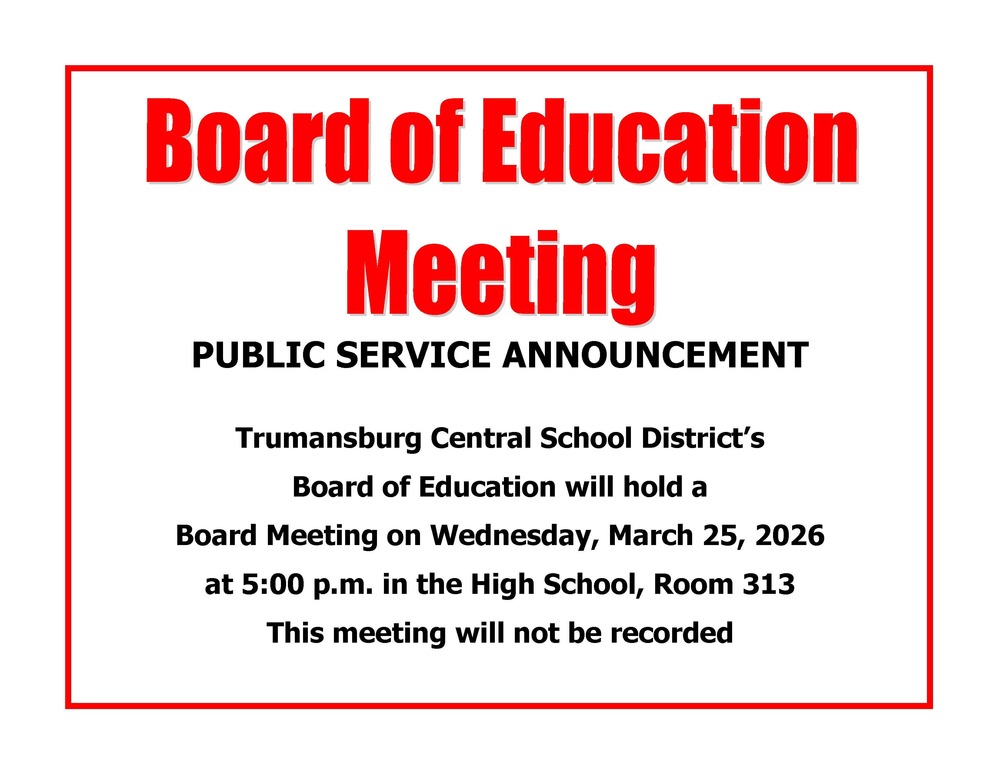 Board of Education Meeting