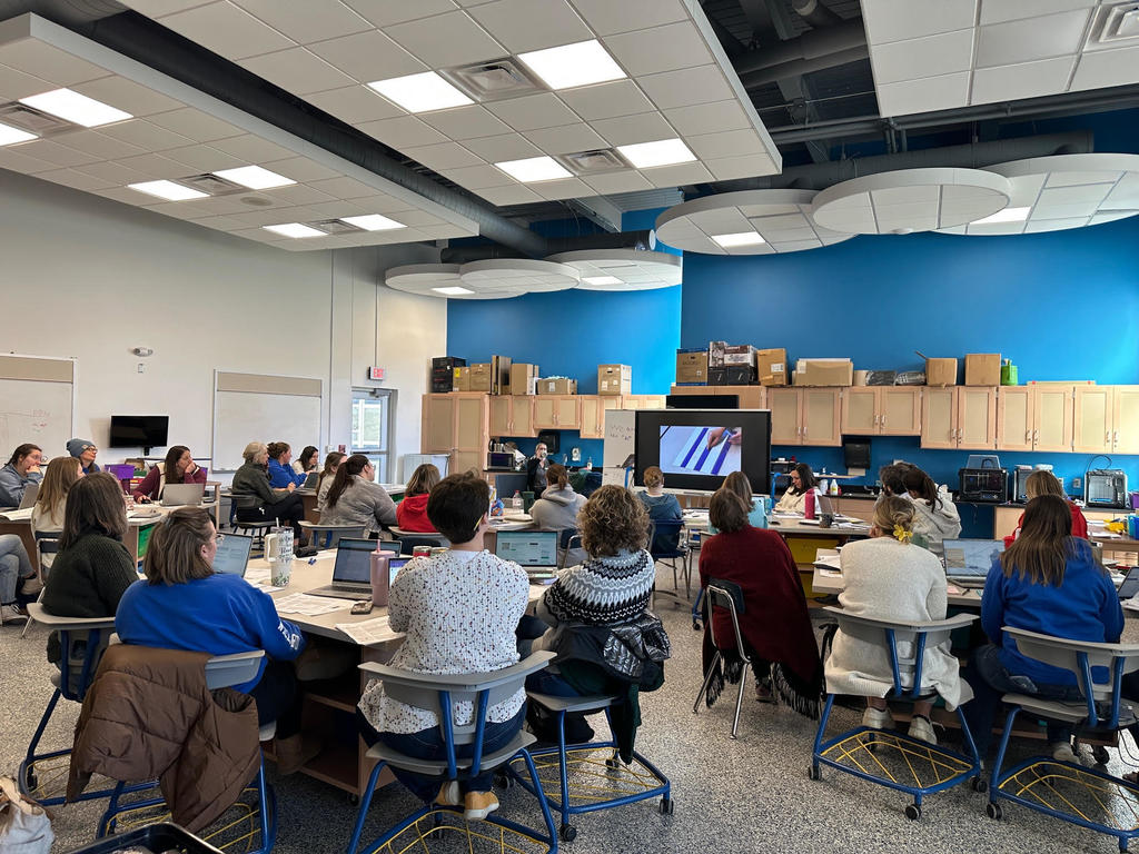 Elementary Teachers working with The Reading League