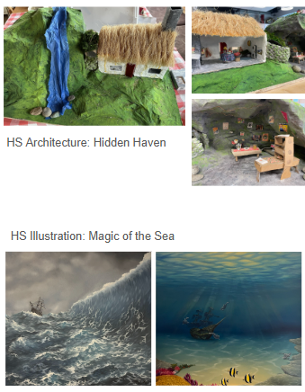 Student art: architecture and illustration